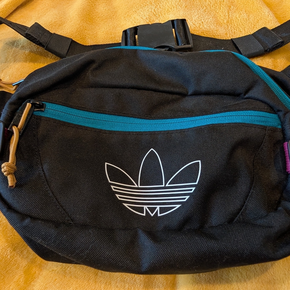 Adidas Black Waist Bag